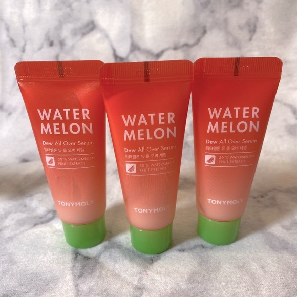 TonyMoly Water Melon Dew All Over Serum Trio Set, 3 x 0.5 oz./15 ml. - Picture 2 of 7
